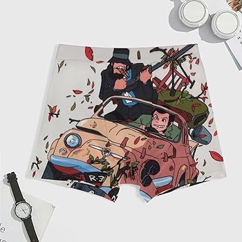 ルパン三世！値下げあり！ Amazon | [KYERBC] ルパン三世 125 平角パンツ 下着セッ透気